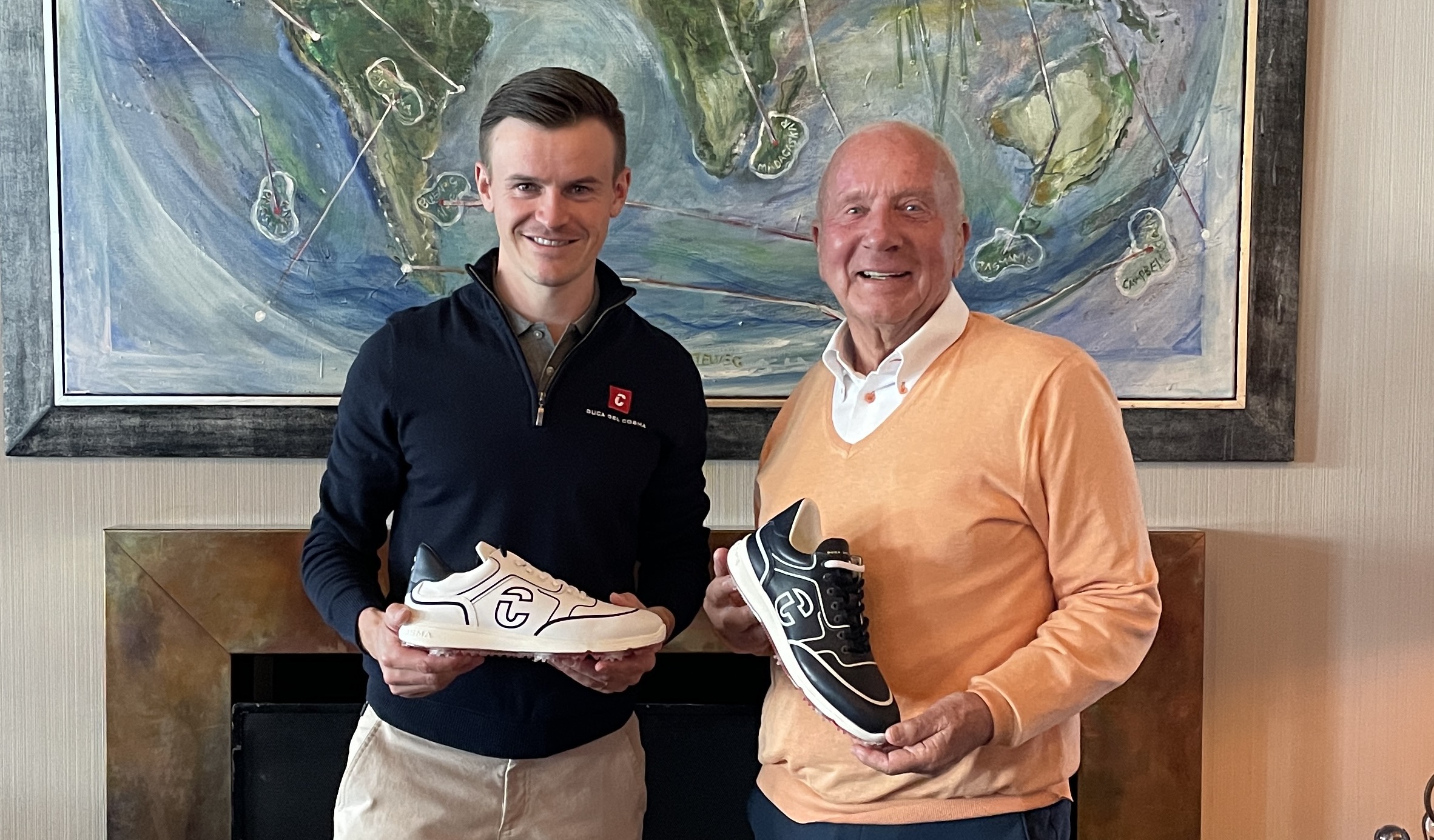 Daan Huizing and Duca del Cosma owner Frank van Wezel