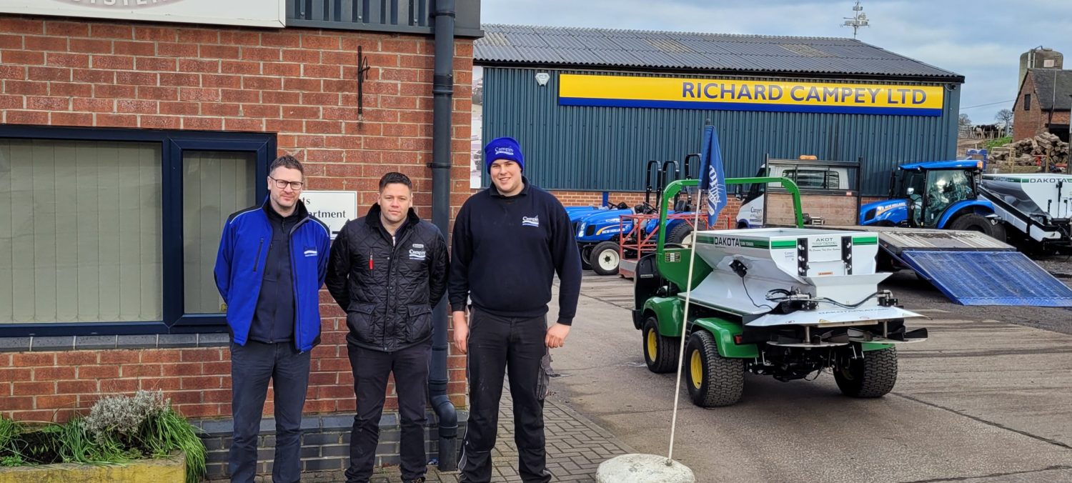 (from left) Tom Watson, Lee Morgado and Archie Thomson.