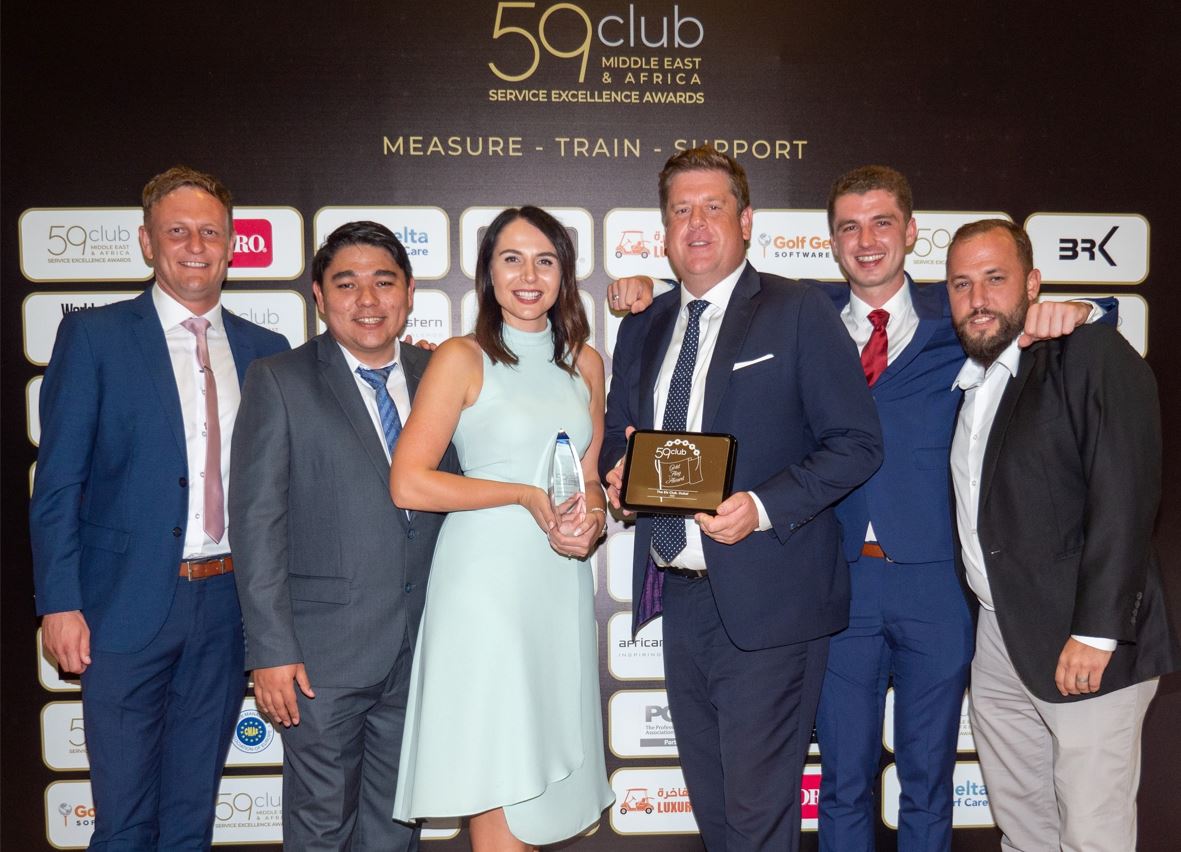 The Els Club, Dubai claimed Golf Membership Team of the Year