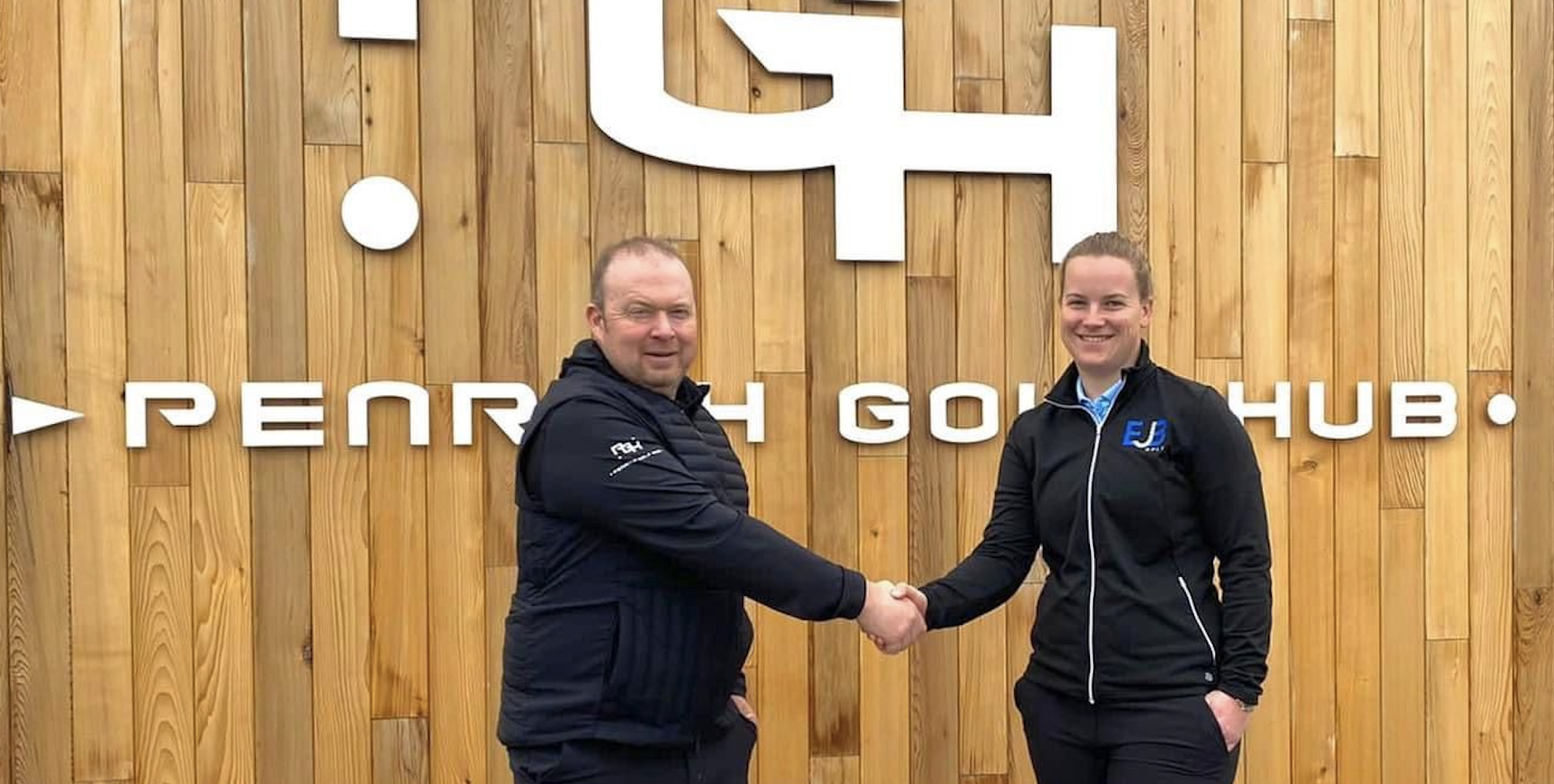 Penrith Golf Hub Director Andrew Pickering welcomes Ellie Broome to its team of PGA Professionals
