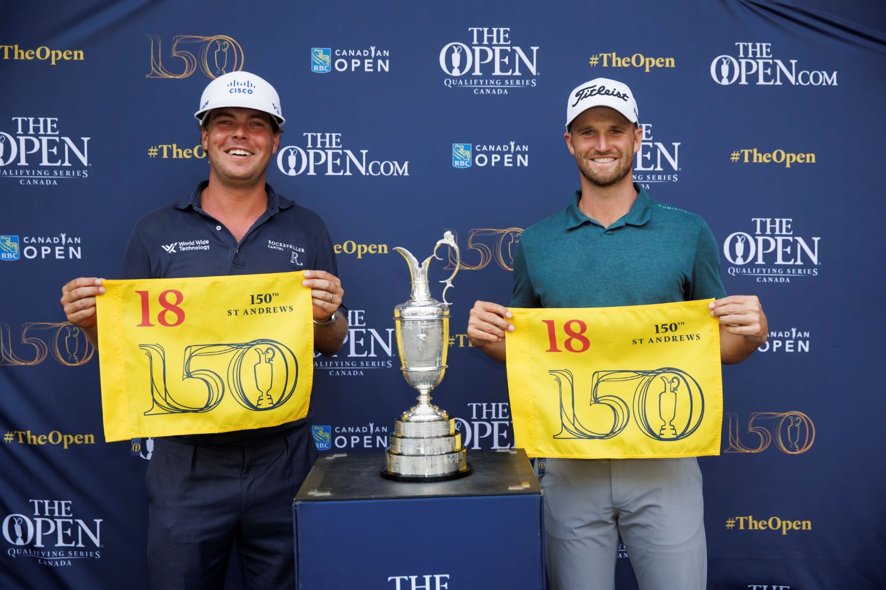 Keith Mitchell and Wyndham Clark will be teeing it up at St Andrews