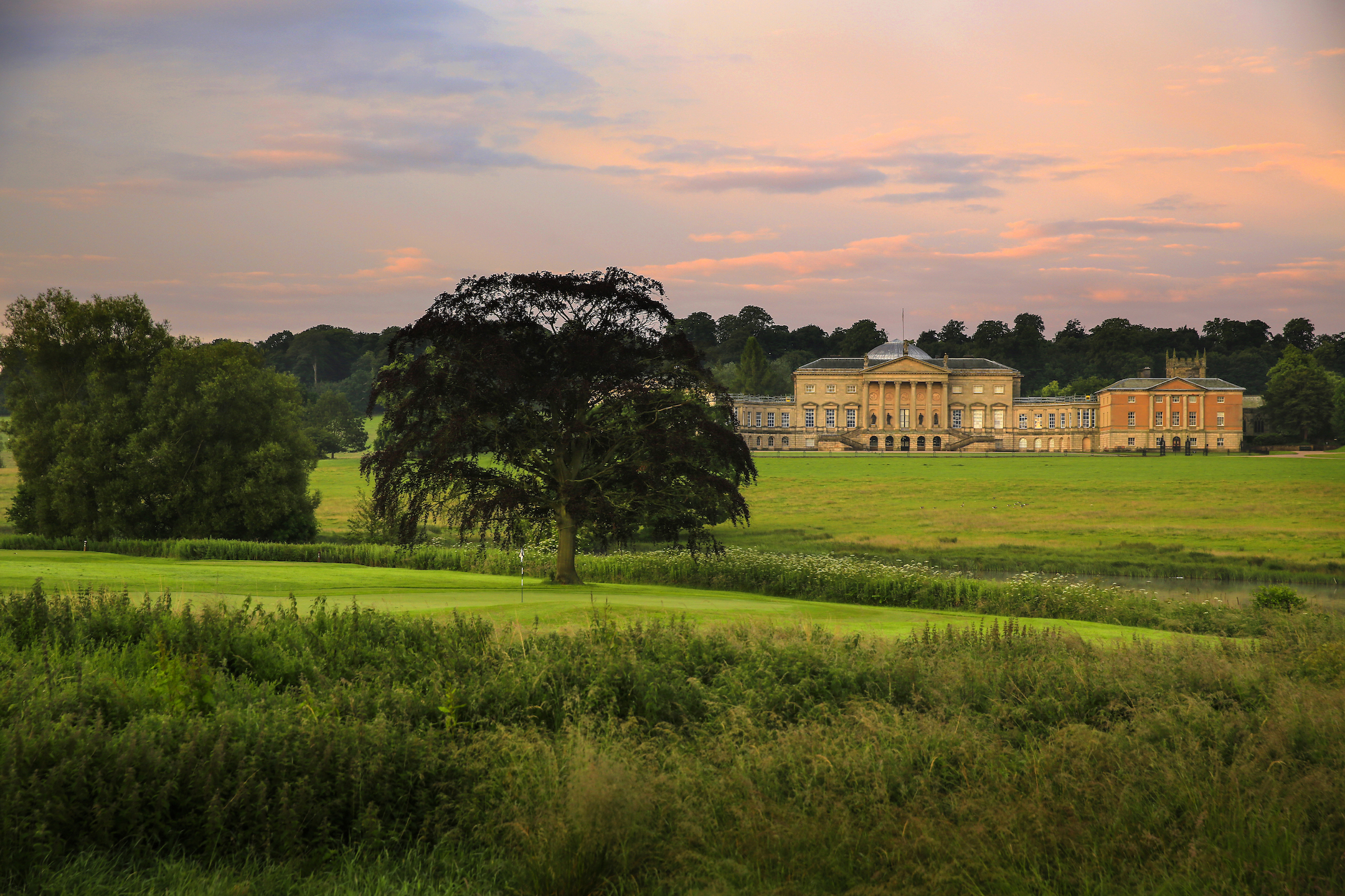 5th at Kedleston and Kedleston Hall