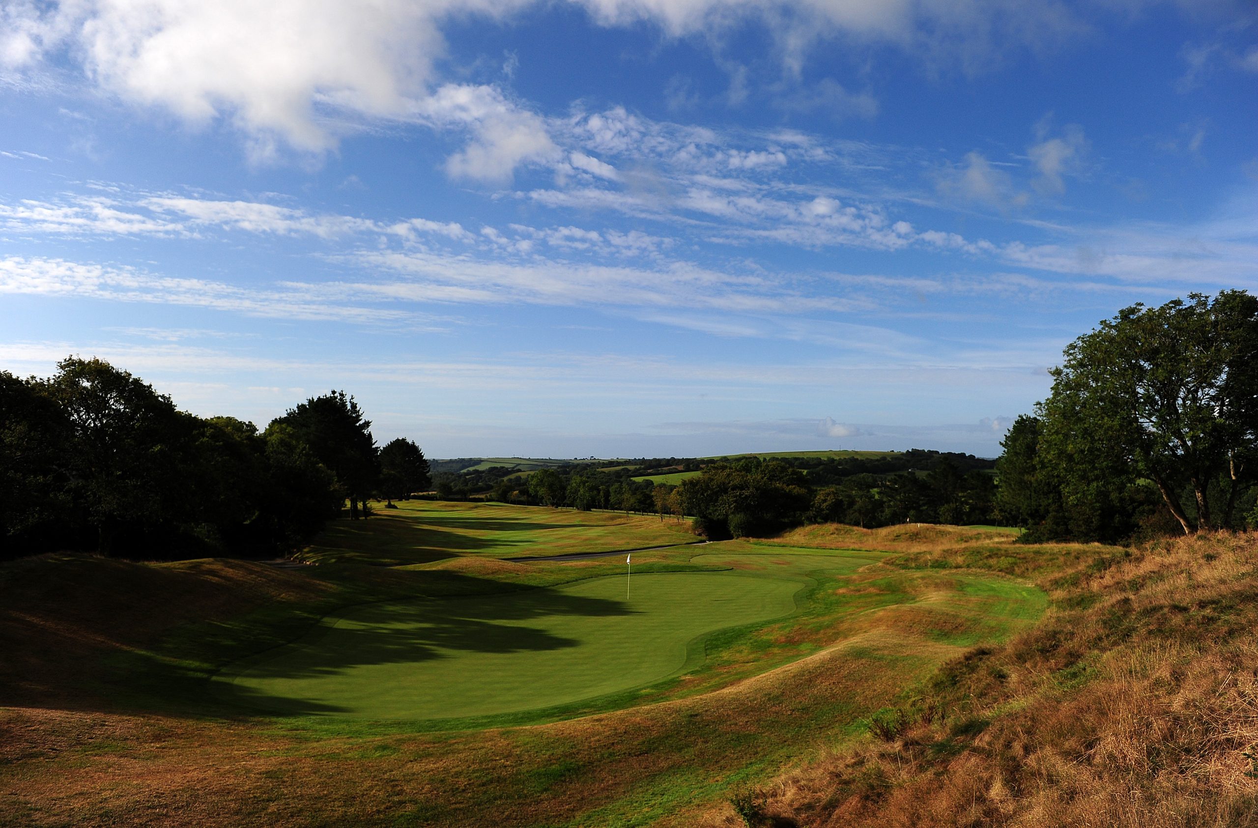 The 17th hole at St Mellion