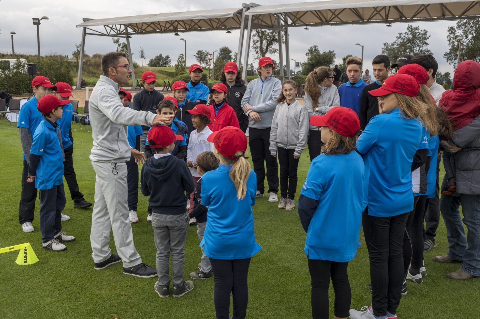 Enric Lopez, Head Professional at PGA Catalunya Golf and Wellness, giving children the best opportunity to learn the game.
