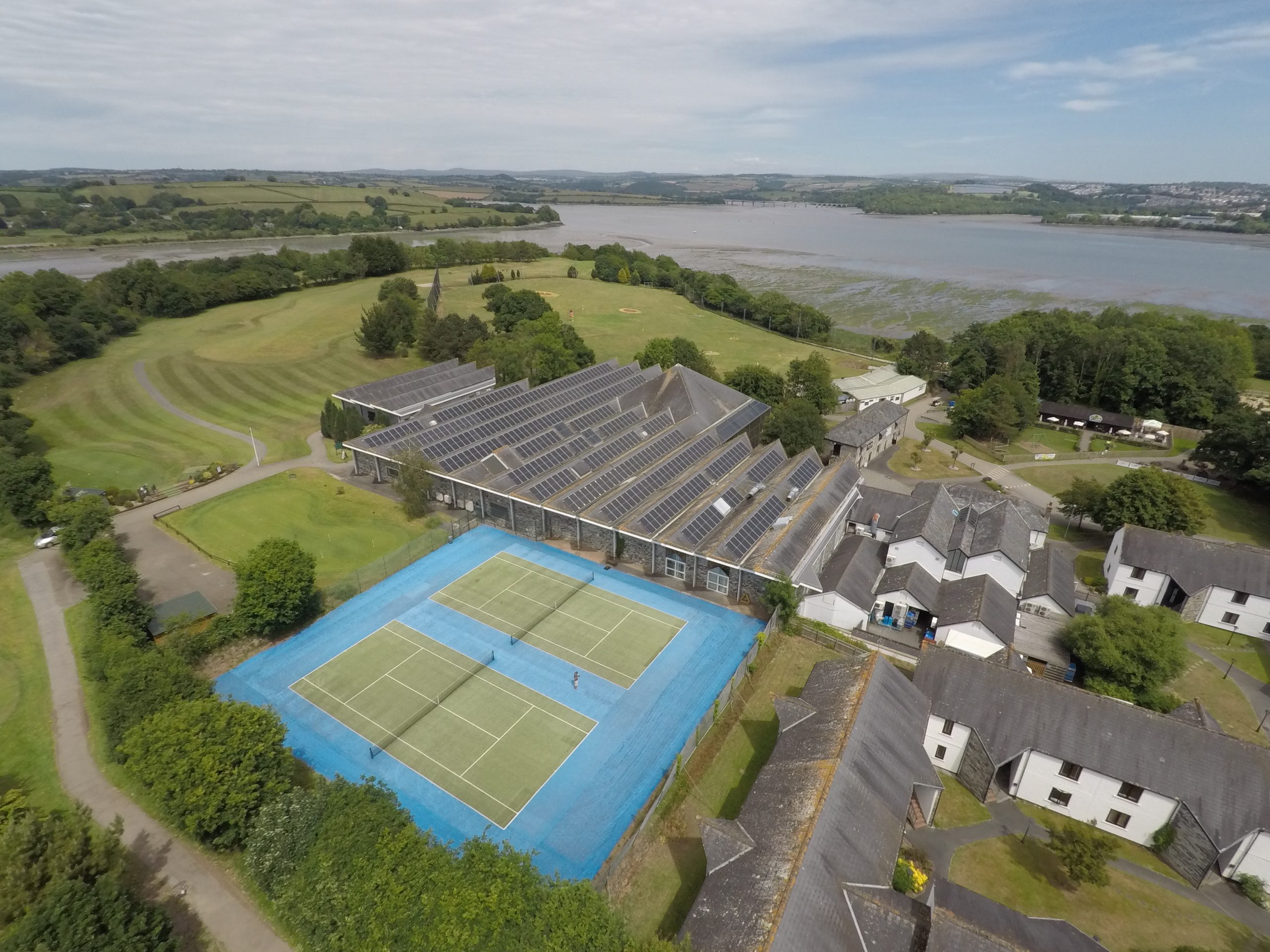 China Fleet is producing 16% of it own energy following the installation of solar panels on its main building