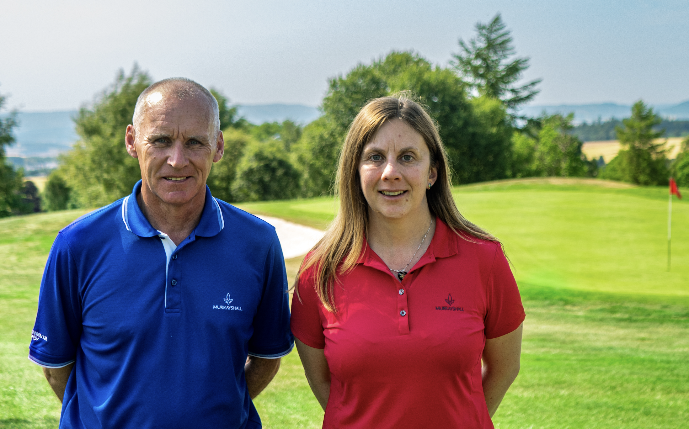 PGA Professional Robin Smith and Nicola Melville