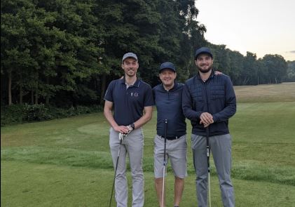 Team Sports Impact: From left: Matt Curtis, Adam Smith & Johnny Percival