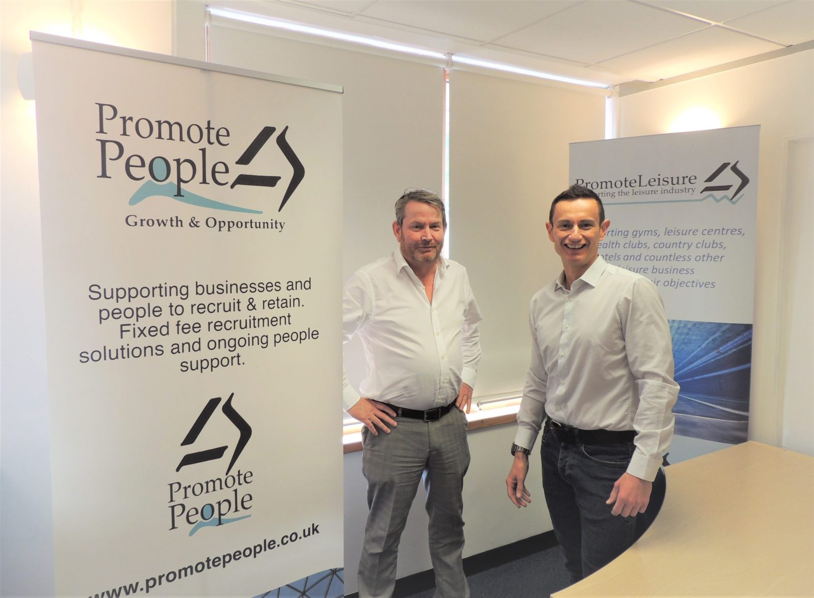 Richard Pilbury (left) and David Reeves