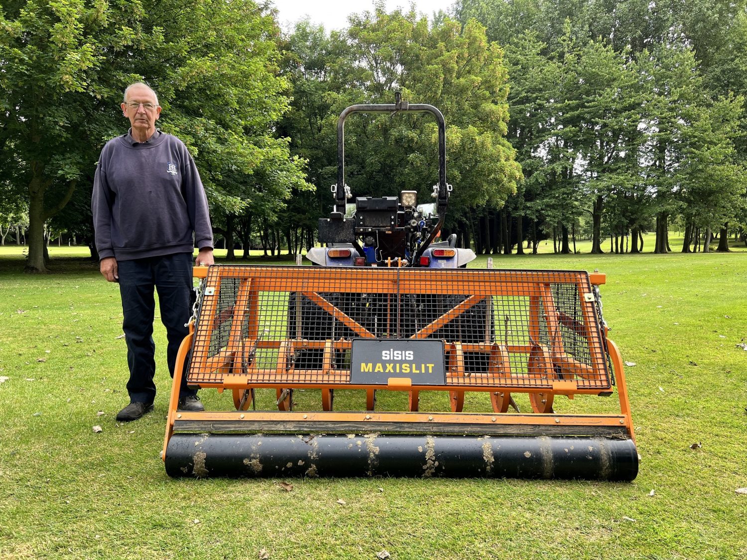 Pastures Golf Club no longer need to rely on a contractor to aerate their fairways after purchasing a SISIS Maxislit