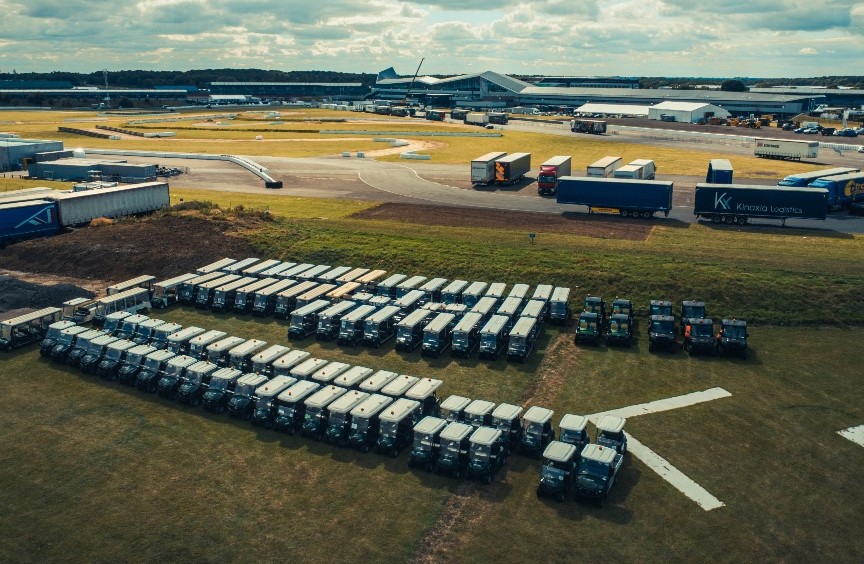Ready for the off - Bradshaw buggies have become a key fixture at this year's sporting events