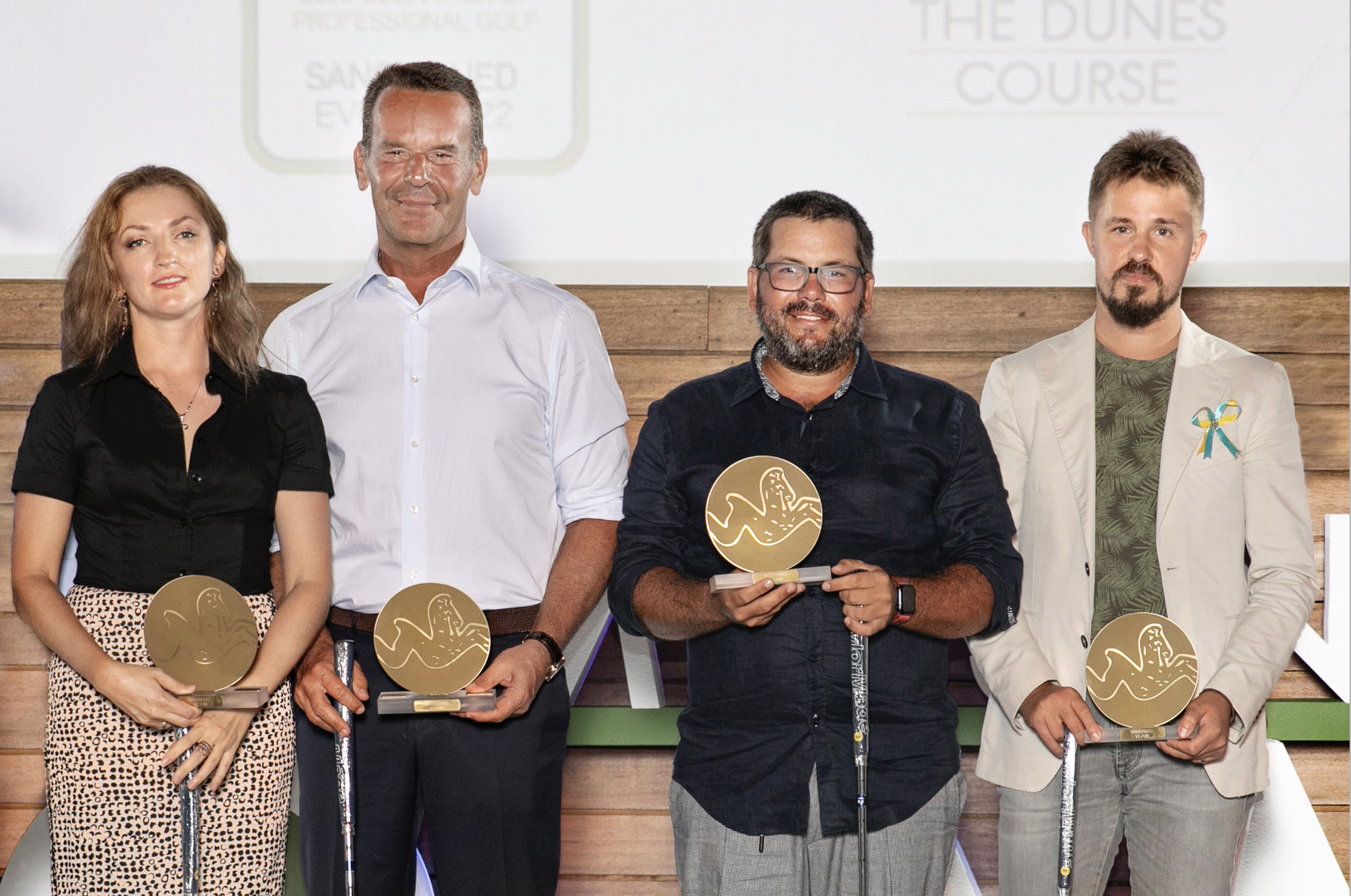 Team winners at this year's Aegean Messinia Pr-Am held at Costa Navarino