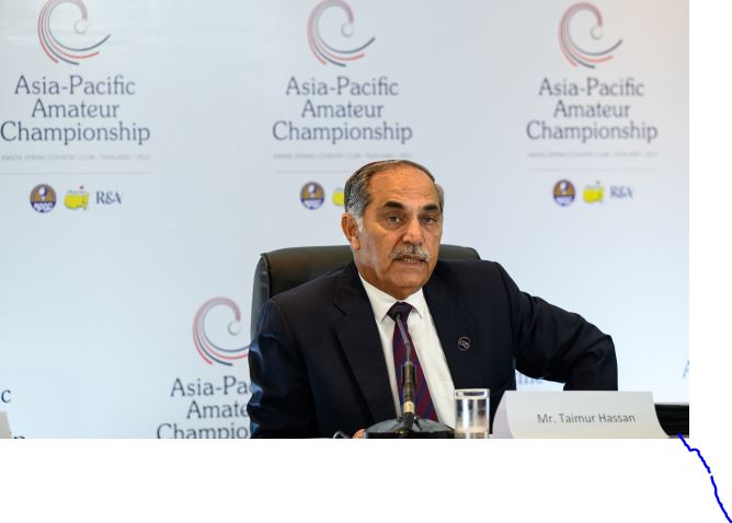 Taimur Hassan Amin, APGC Chairman