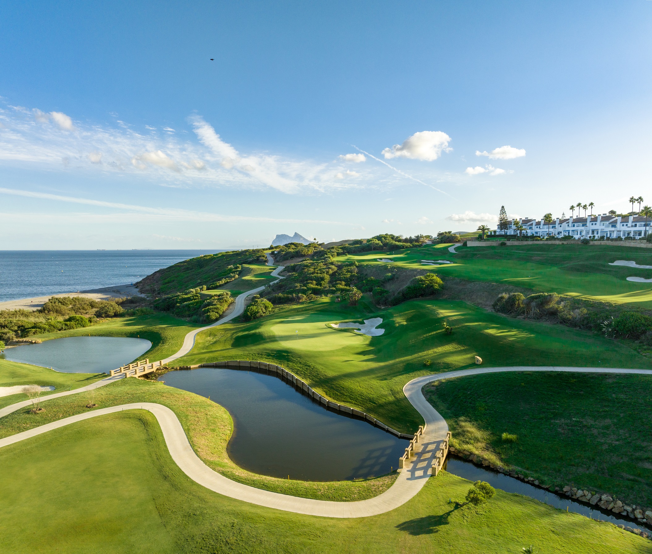 Drone footage of the recently opened Links course at La Hacienda in Spain