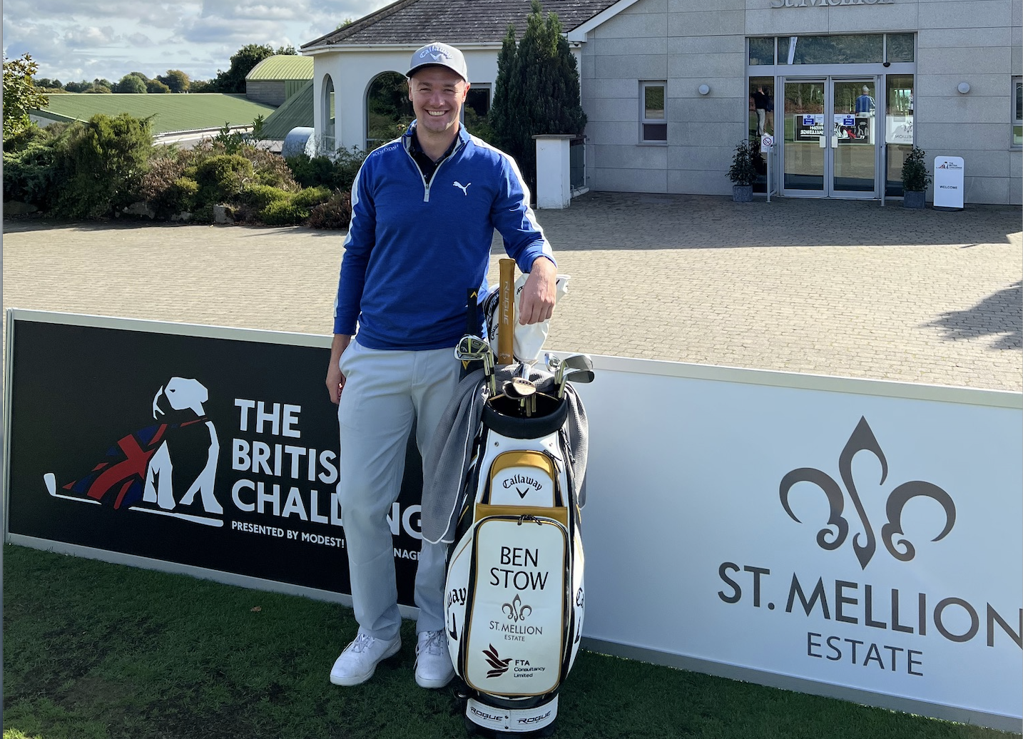 Challenge Tour player Ben Stow