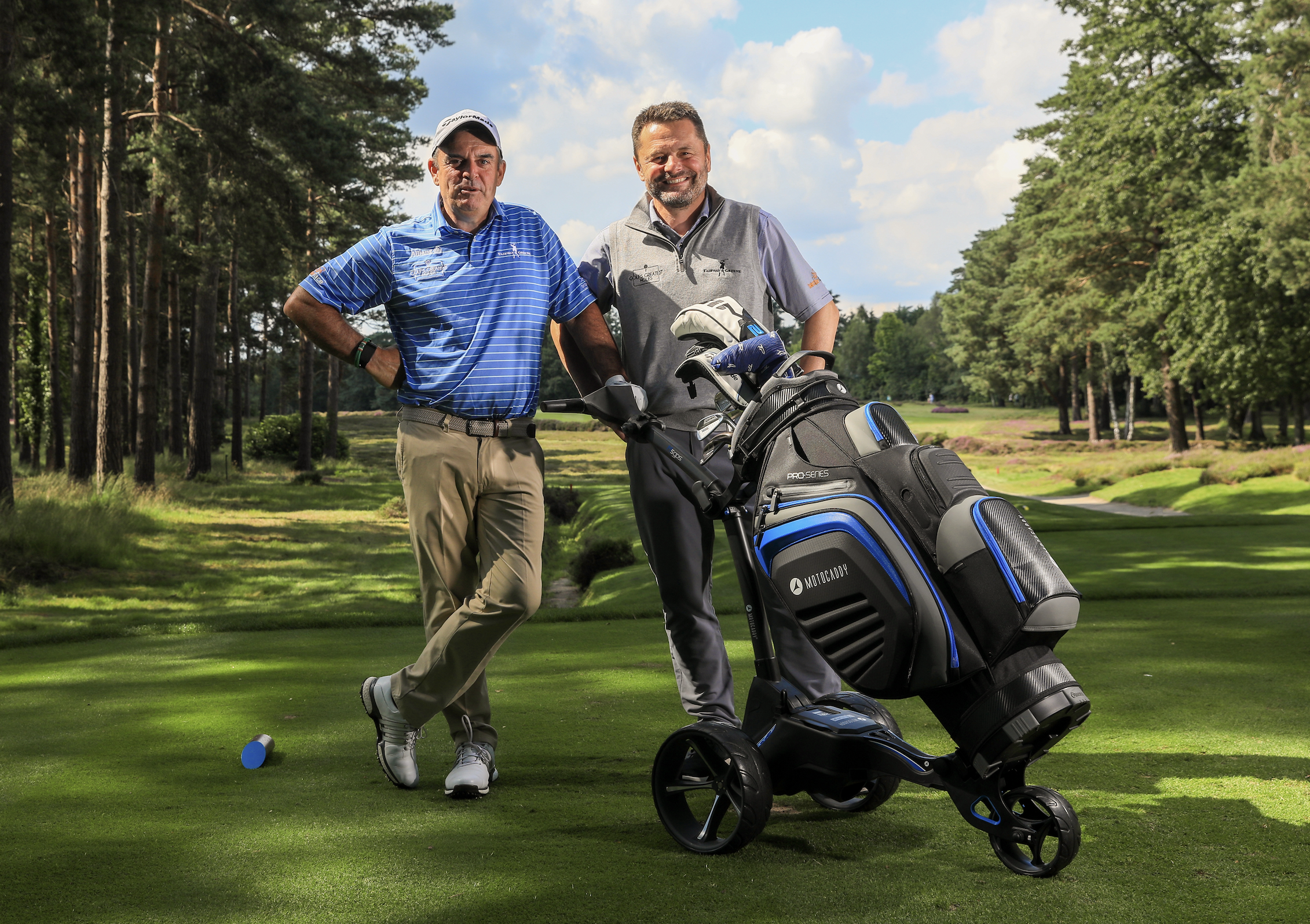 Paul McGinley and Chris Hollins will return with a second series of Golf's Great Holes next year, where they will play a selection of holes from courses in Portugal