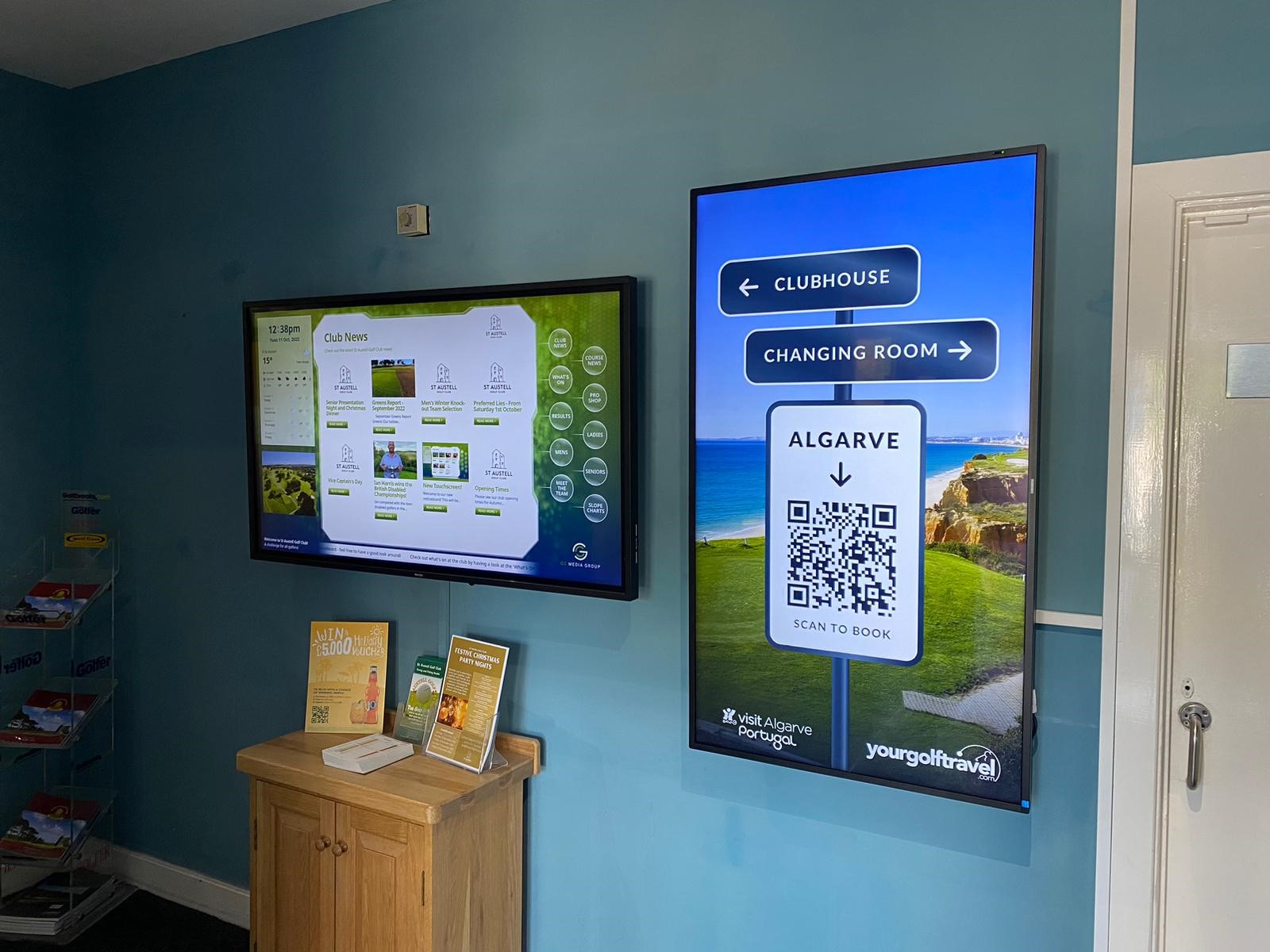 YGT's Algarve campaign featured in 20 golf clubs across the south east of England