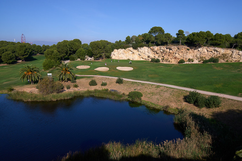 The 15th hole of Infinitum's Hills Course during the Final Qualifying School