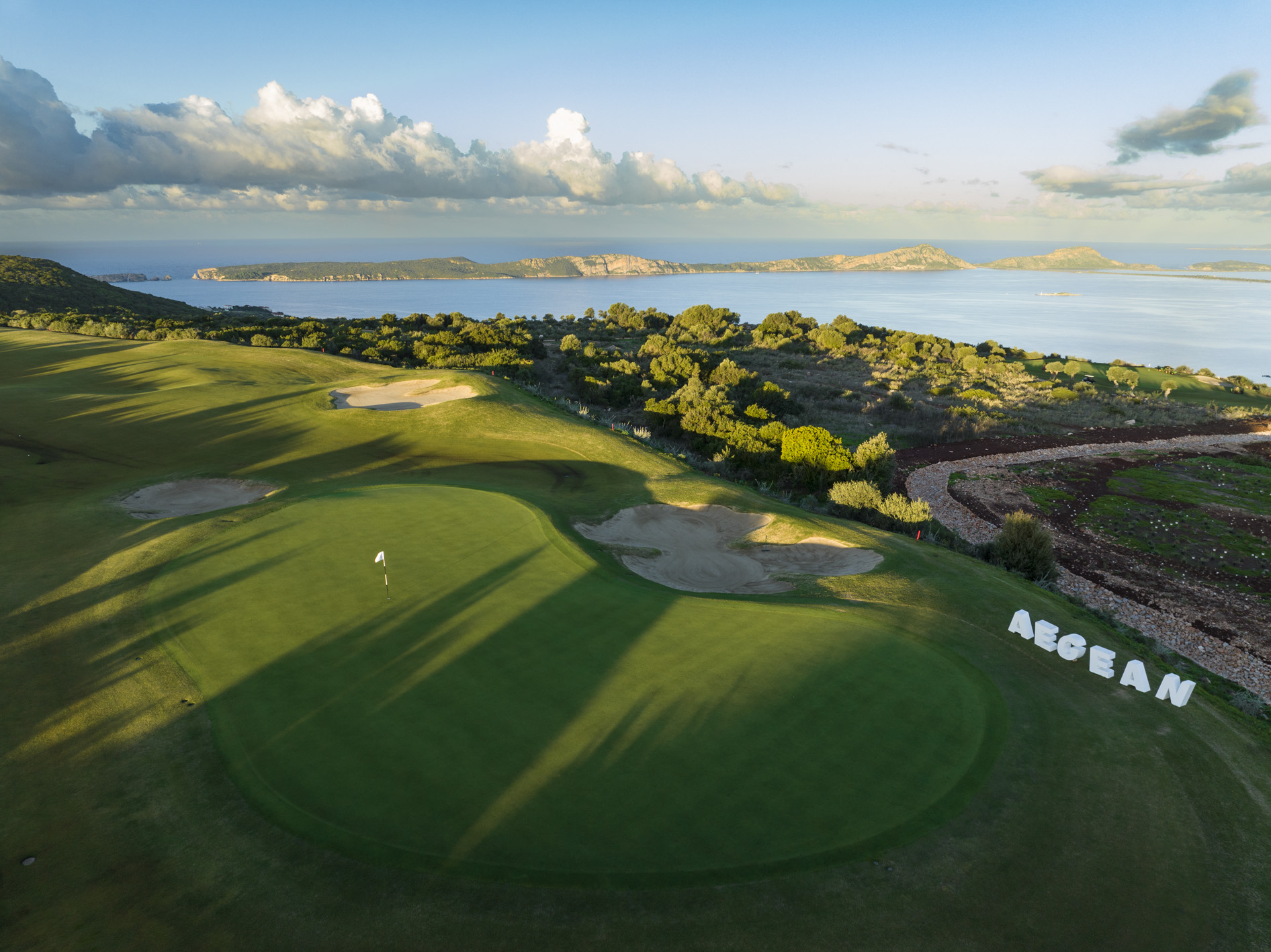 Costa Navarino boasts four championship golf courses