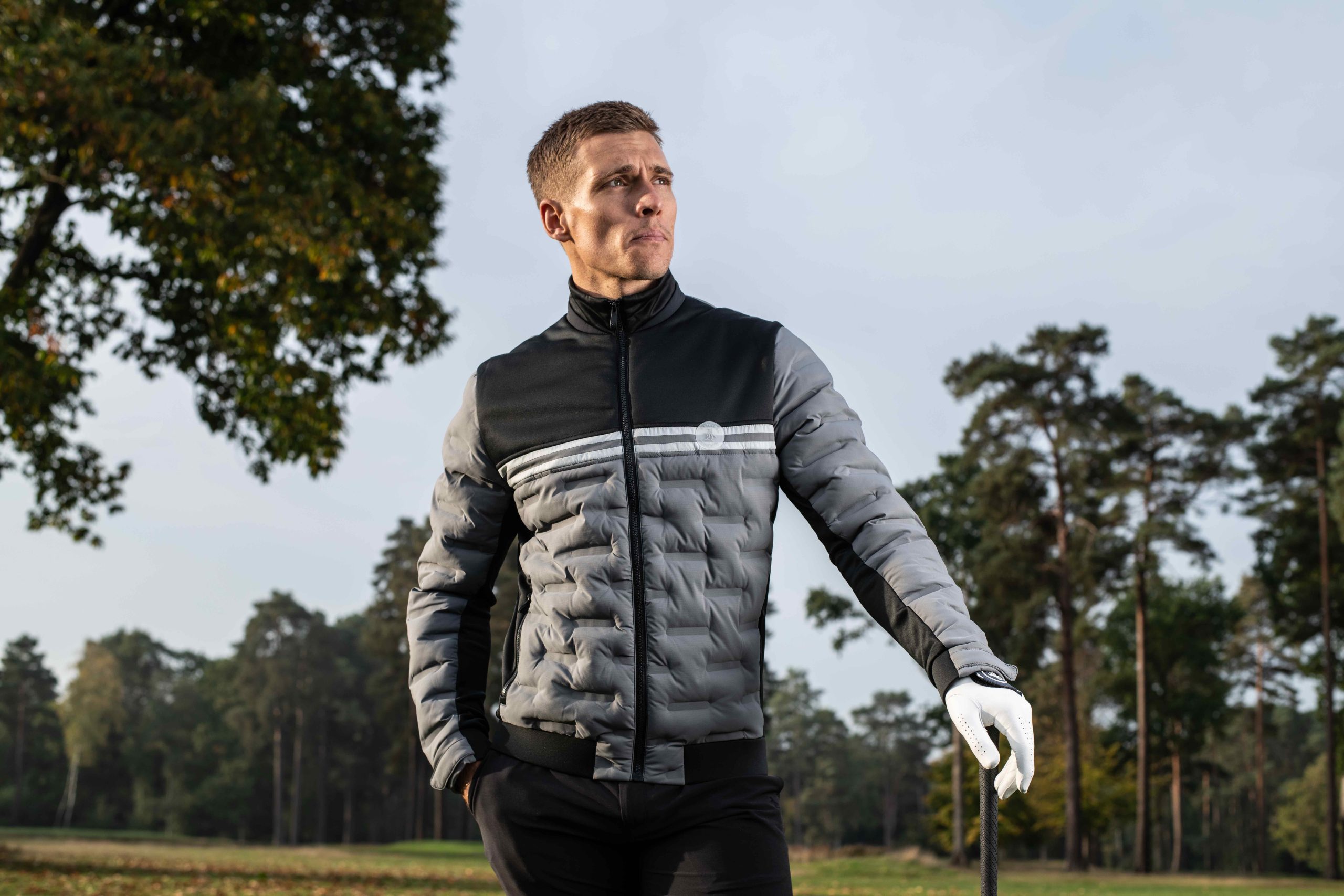 The Polar Pete Insulated Bomber Jacket will be one of the key pieces in Original Penguin Golf's AW23 collection
