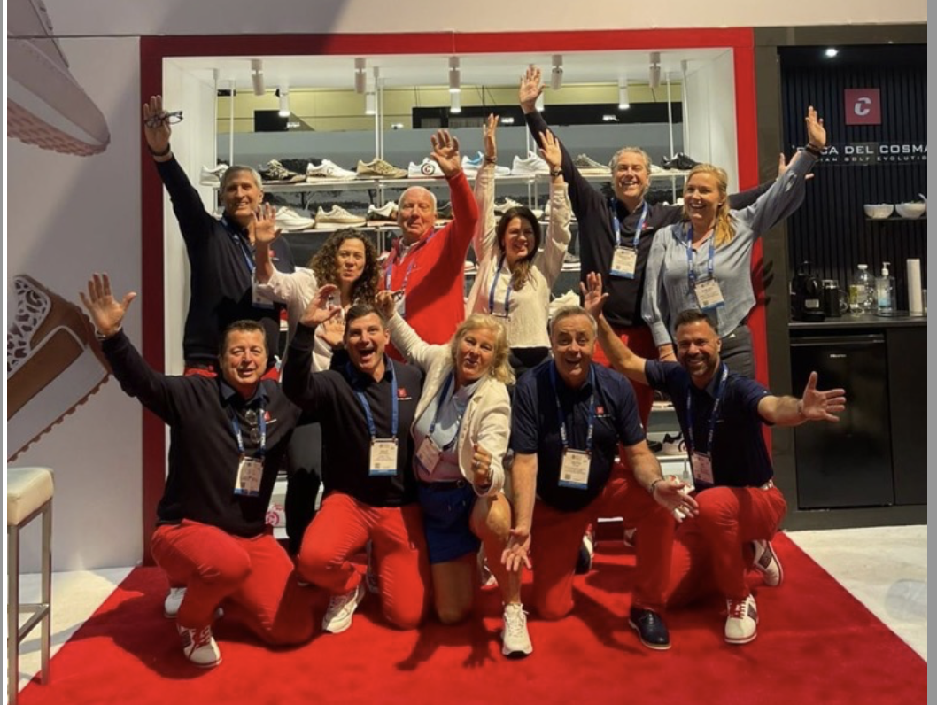 Duca del Cosma's staff enjoyed a positive response to its 2023 collections at the PGA Show with record forward orders