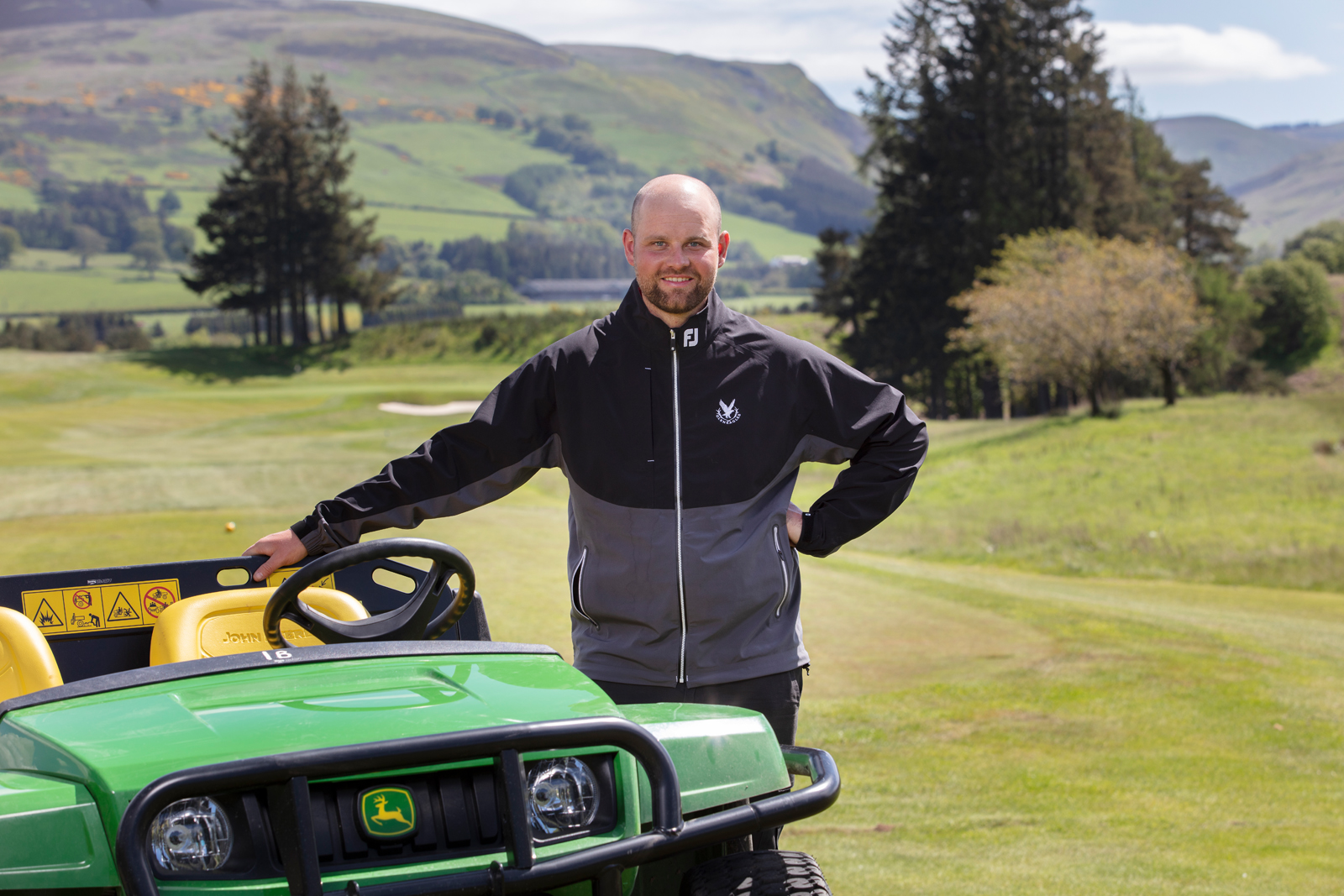 Stephen Lindsay, Gleneagles' new Golf Courses Manager