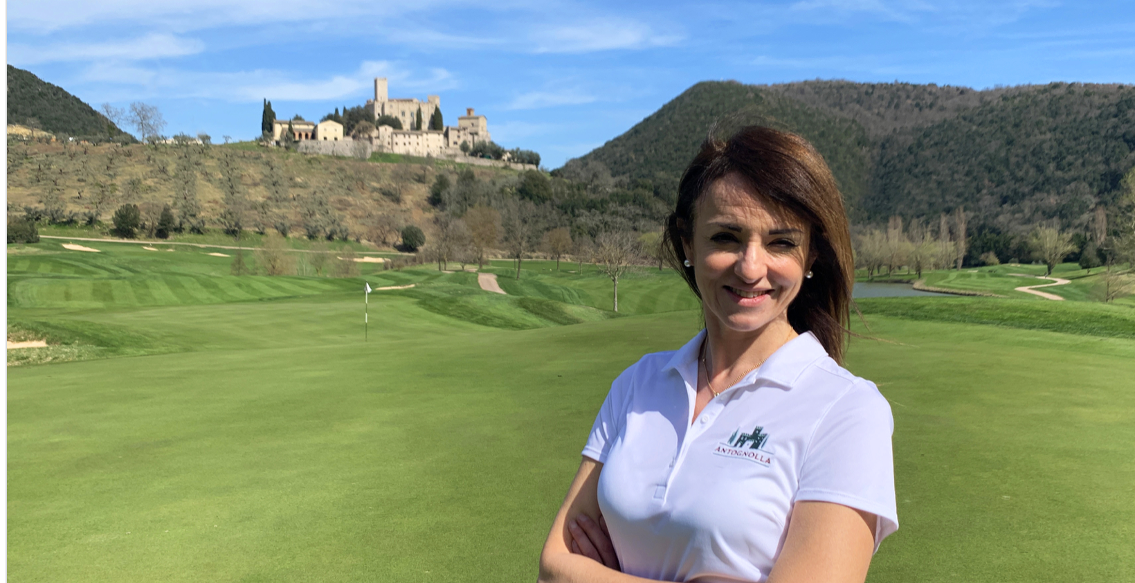 Laura Bortolato, the new Golf Sales Manager at Antognolla Golf
