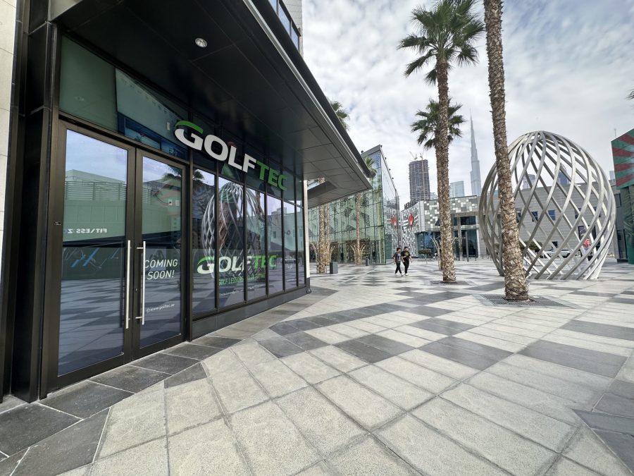An artist's impression of the new GOLFTEC venue set to open in Dubai