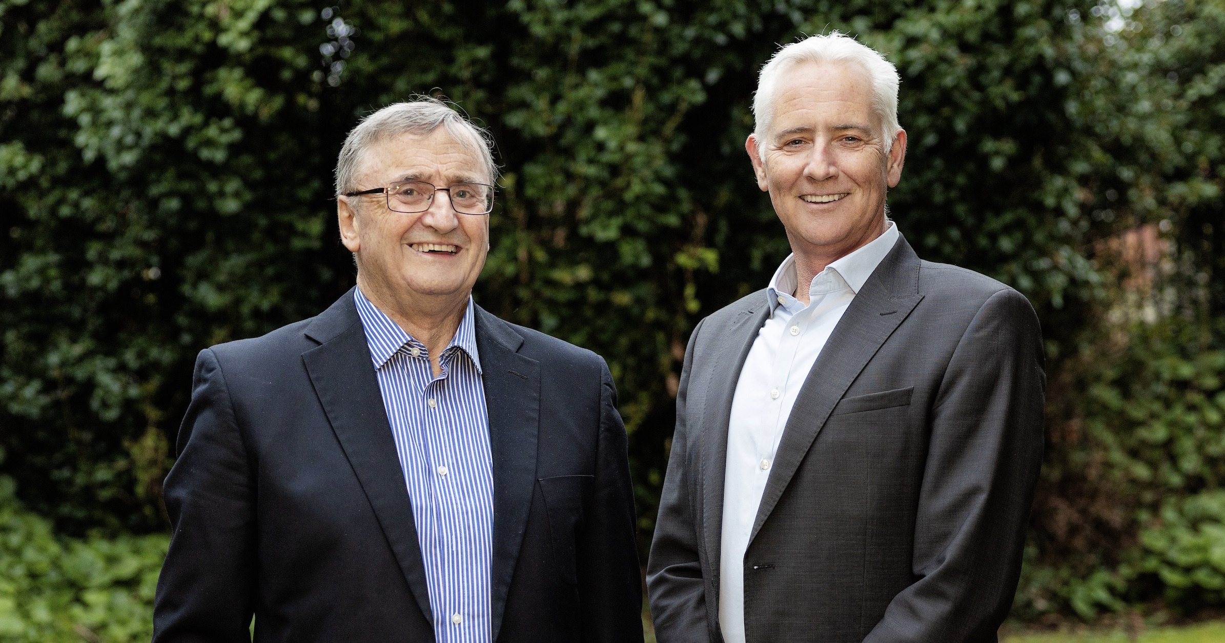 (left to right) Michael Walsh, Executive Officer CMAI, and Niall Keyes, President CMAI