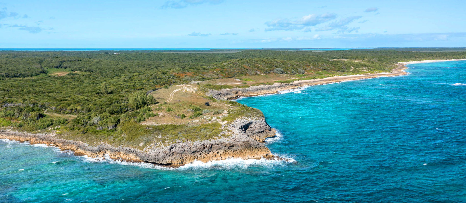 The planned site of a new Nicklaus Design course on the island of Eleuthera in The Bahamas