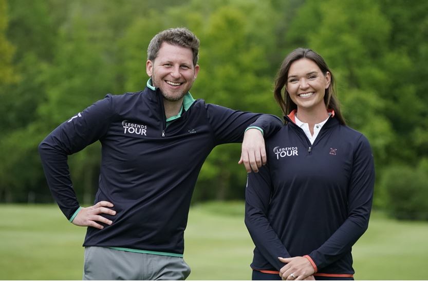 Kit Alexander and Rachel Drummond at the 2023 Riegler and Partner Legends in Austria (photo credit Phil Inglis)