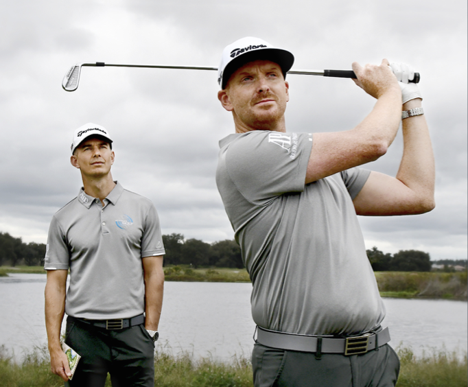 Me And My Golf's founders Piers Ward and Andy Proudman 