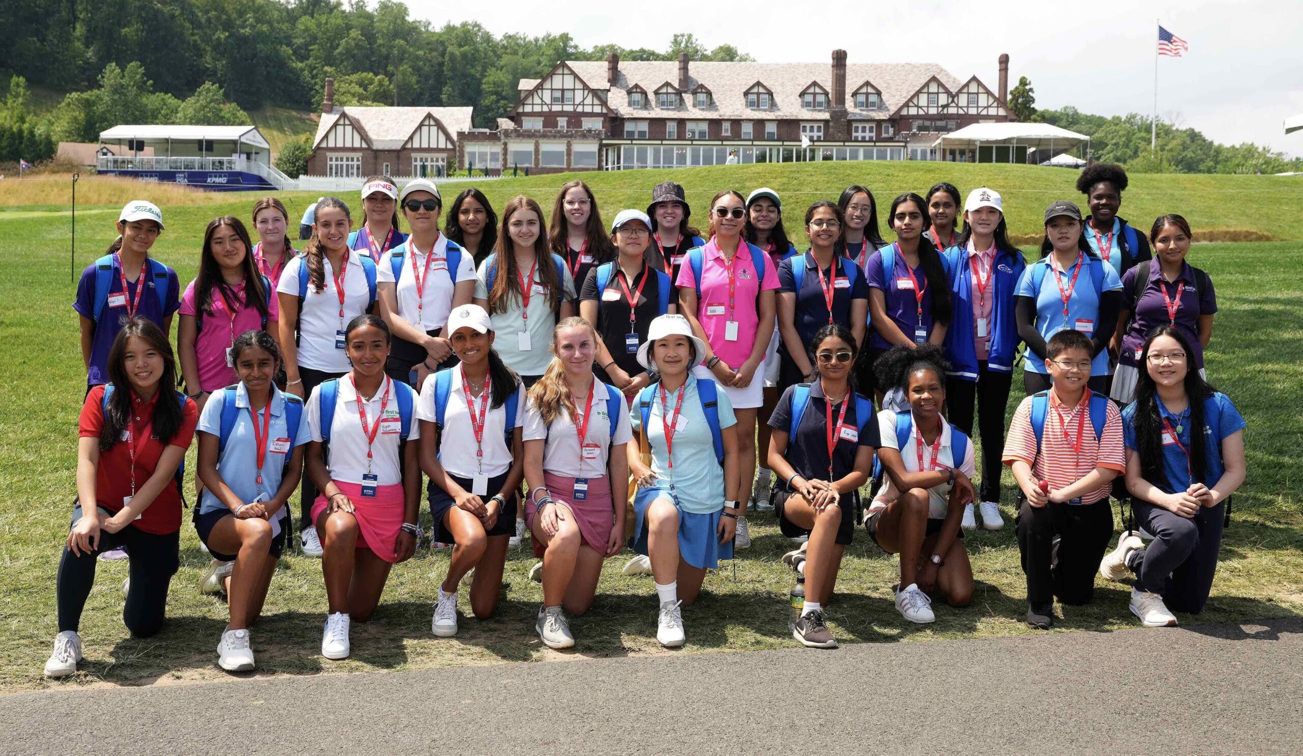 Attendees during a Beyond the Green event before the KPMG Women's PGA Championship at Baltusrol Golf Club