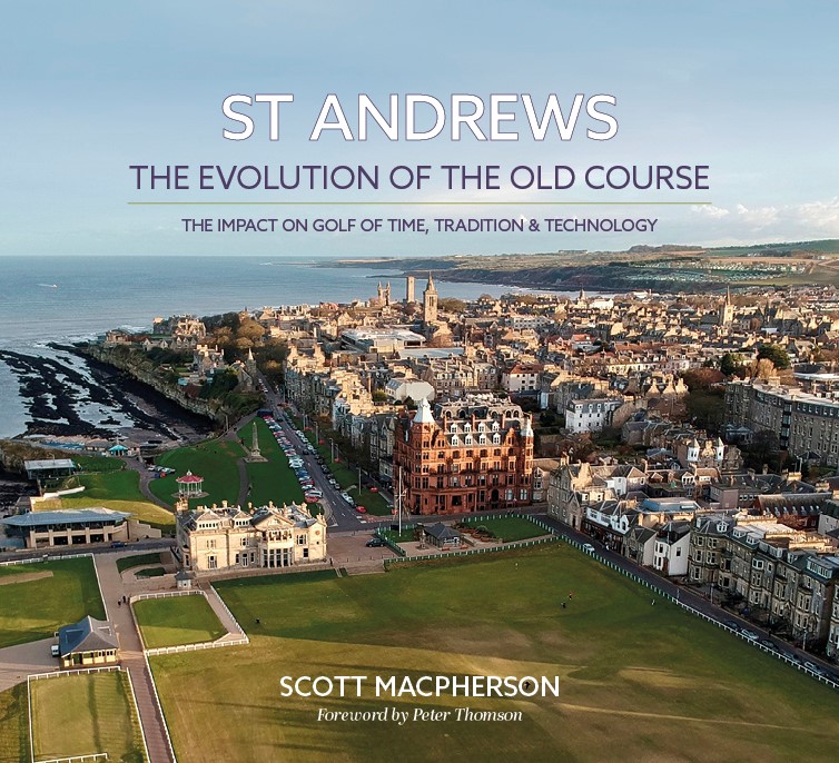 Scott Macpherson launched the second edition of his book on the Evolution of the Old Course in St Andrews on June 7