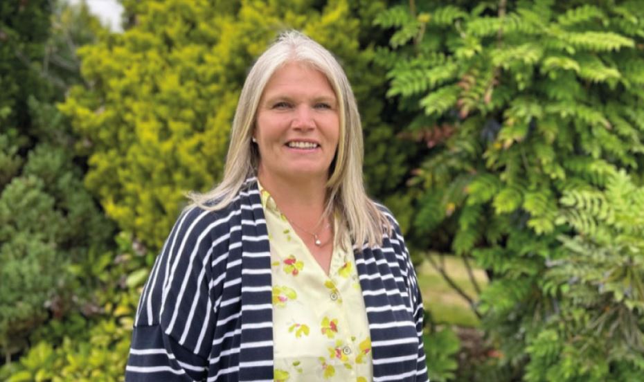 Moira Page, the new chair of England Golf Trust