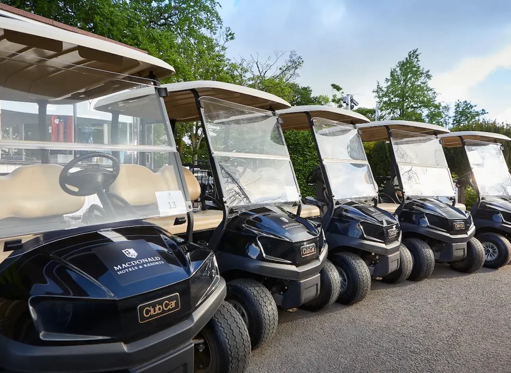 Macdonald Hotels procures 147 Club Car Tempos from Bradshaw