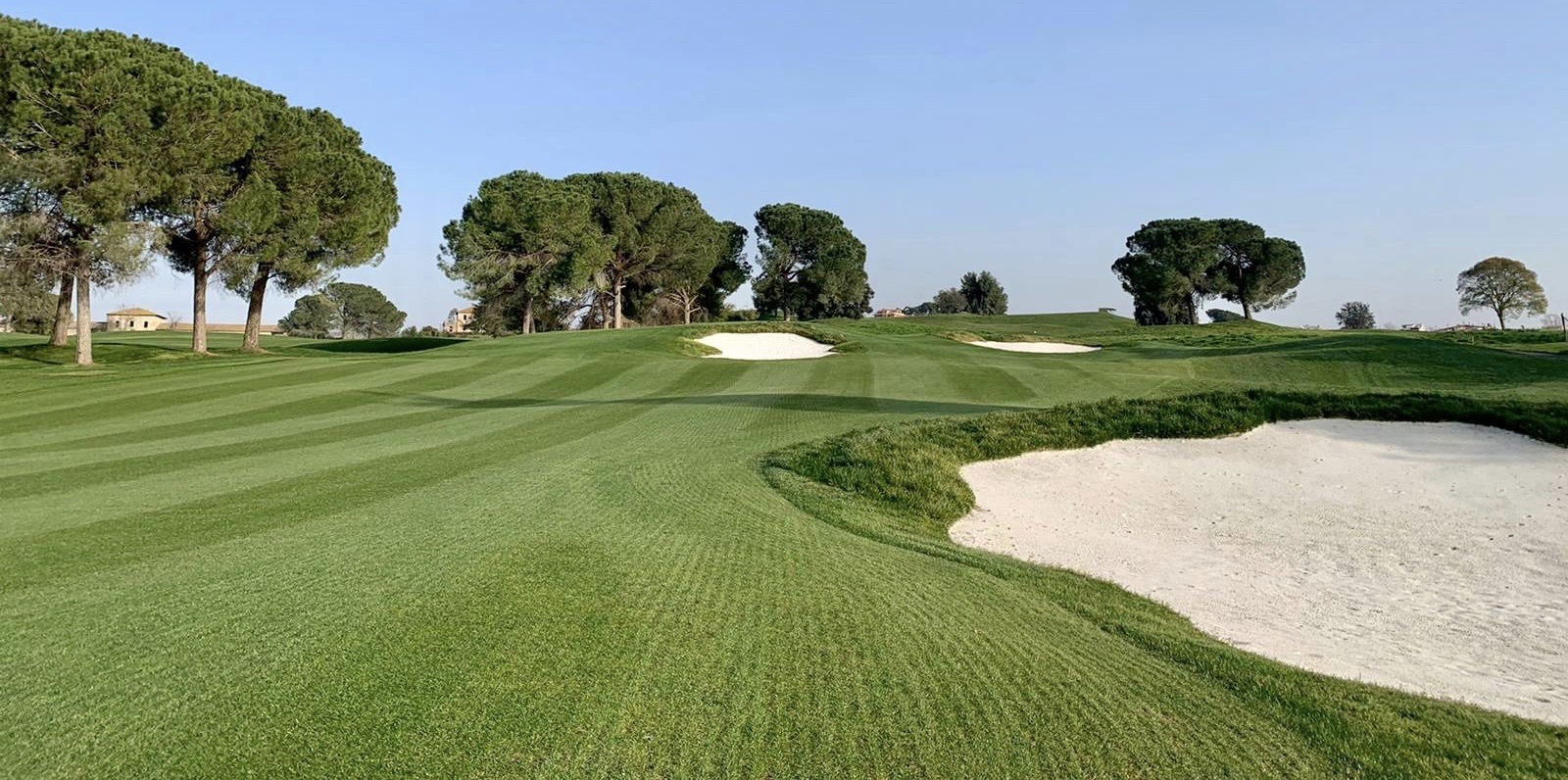 The Capillary Bunker system has been laid at Marco Simone, host venue for the 2023 Ryder Cup