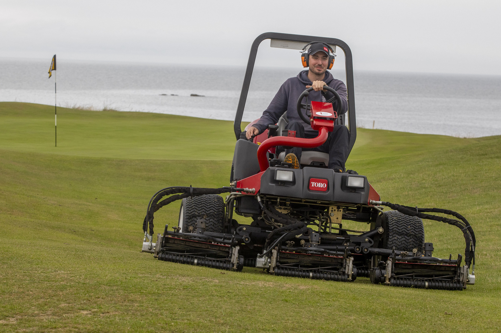 Kilspindie Golf Club has its hands on a new used Reelmaster 3550-D as part of Reesink’s ReeOwn scheme