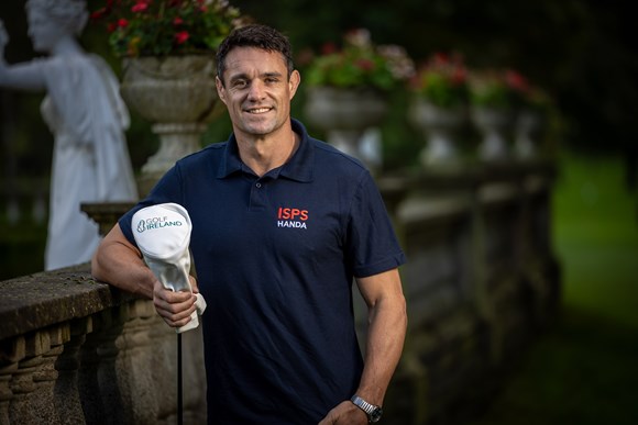 Former Rugby World Cup winning All Black legend and ISPS Handa ambassador Dan Carter