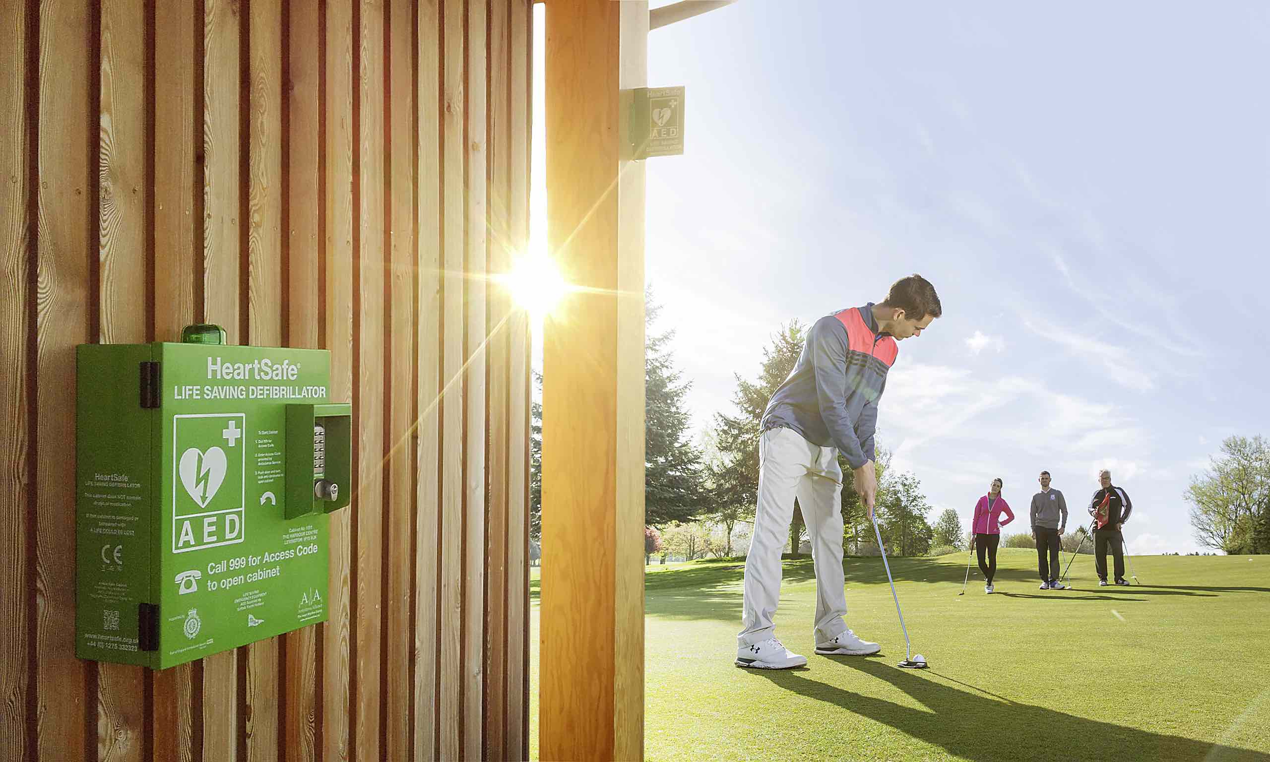 The first year of the TG campaign saw 330 defibrillators registered across UK golf clubs