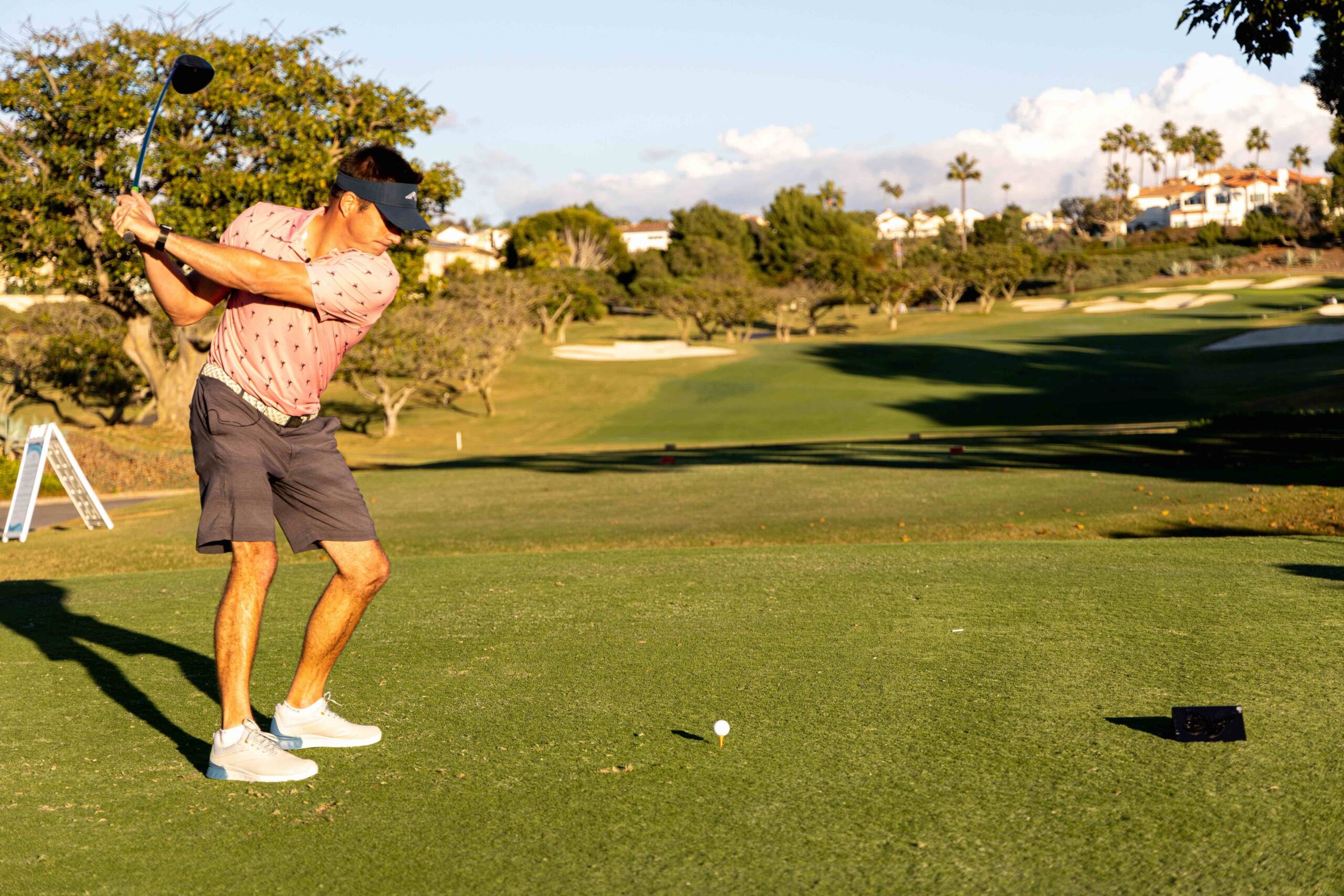 Patrick Koenig wore ECCO Golf shoes throughout his successful record-breaking attempt