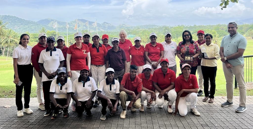 30% of the staff are women at Victoria Golf Resort in Sri Lanka