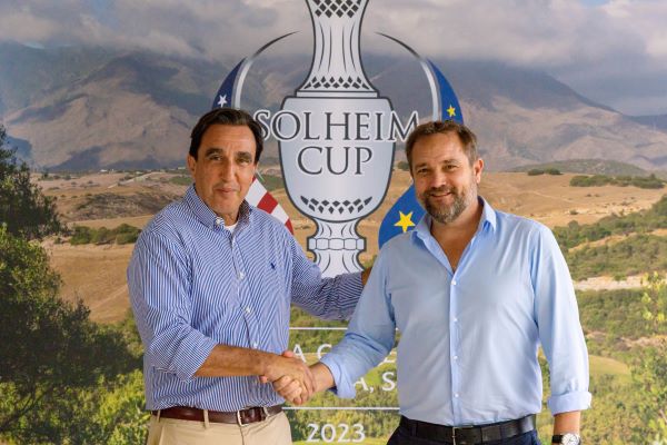 Vicente Rubio, Managing Director of Finca Cortesín, with   with Ed Edwards, CEO at Performance54