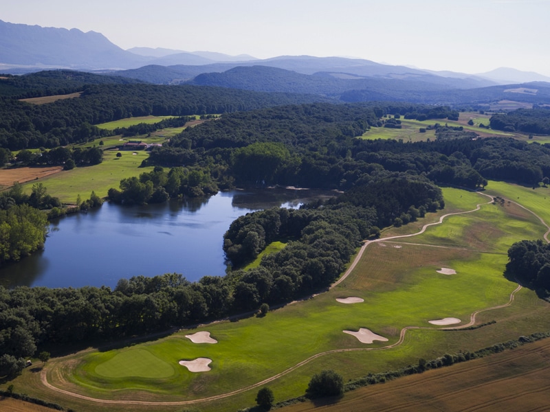 Izki's 18-hole championship course was designed by Seve Ballesteros 