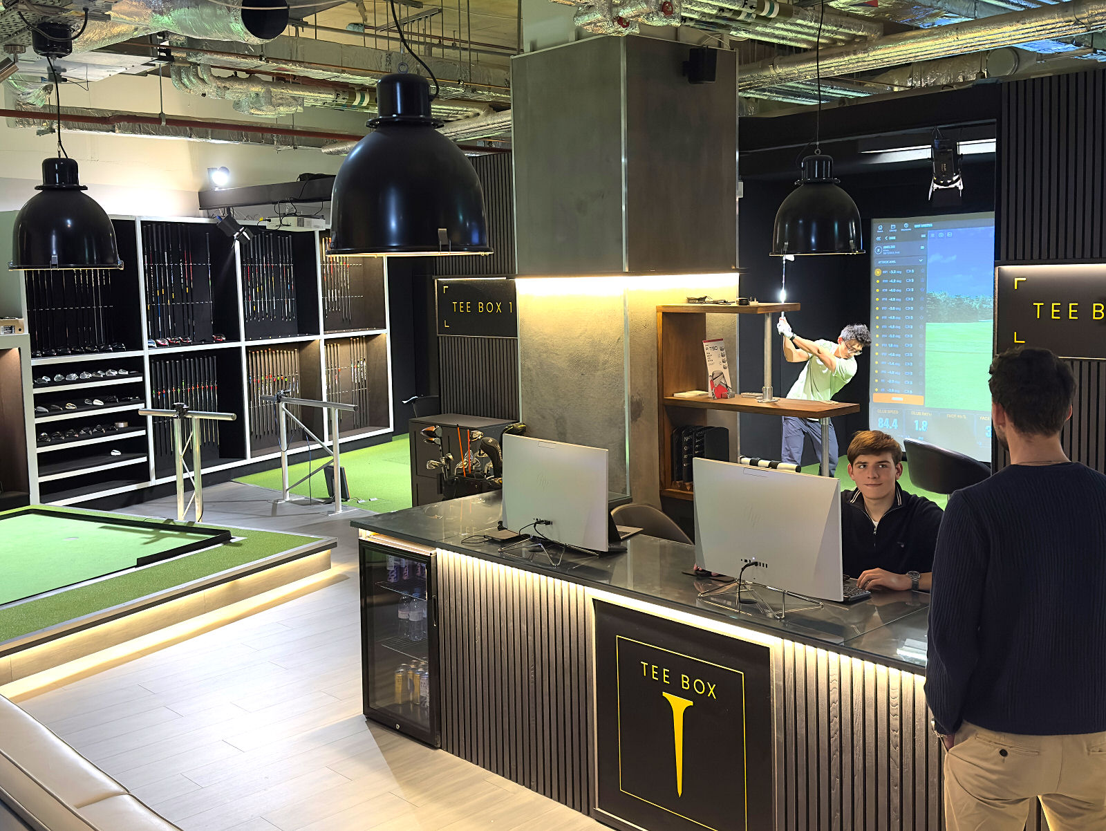 Tee Box's Leadenhall St venue will be home to Phil Kenyon's new putting studio