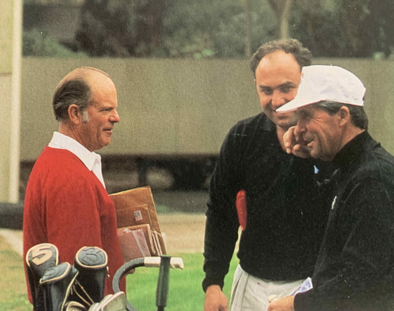 Joe Hardwick with Gary Player