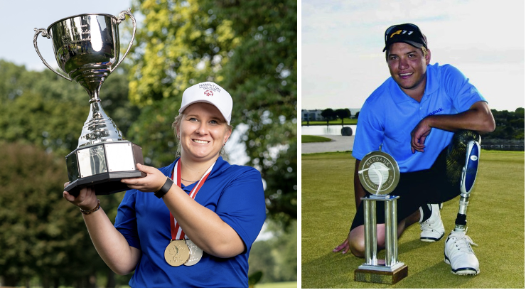 Canadian Natasha Stasiuk and South African Daniel Slabbert are among the 12 G4D players who will attend the Player Development Camp in Portugal next month