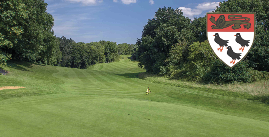 The red-billed Chough features on Canterbury Golf Club's crest