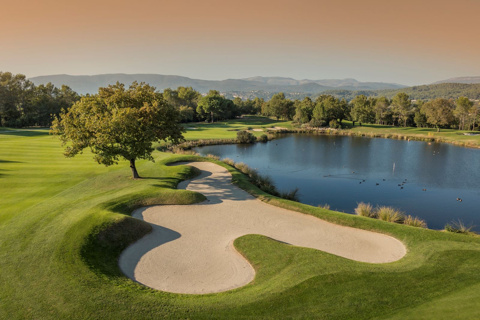 Terre Blanche boasts two championship  courses and is a regular host of Ladies European Tour and Legends Tour events 