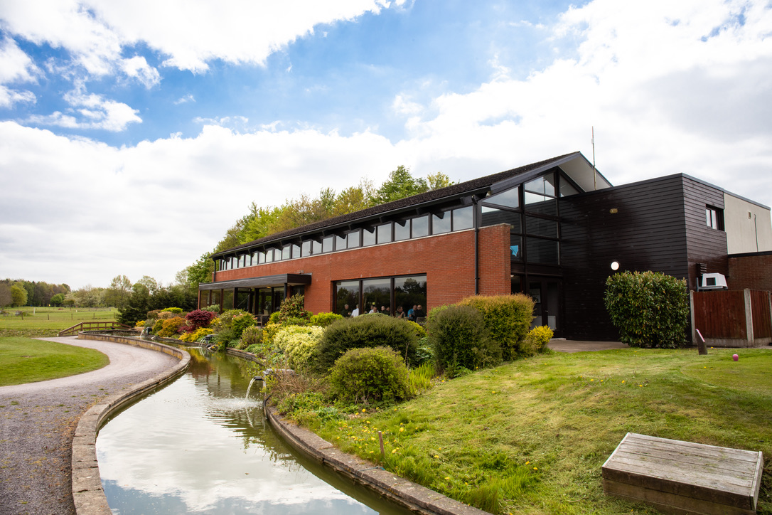The clubhouse at High Legh Park