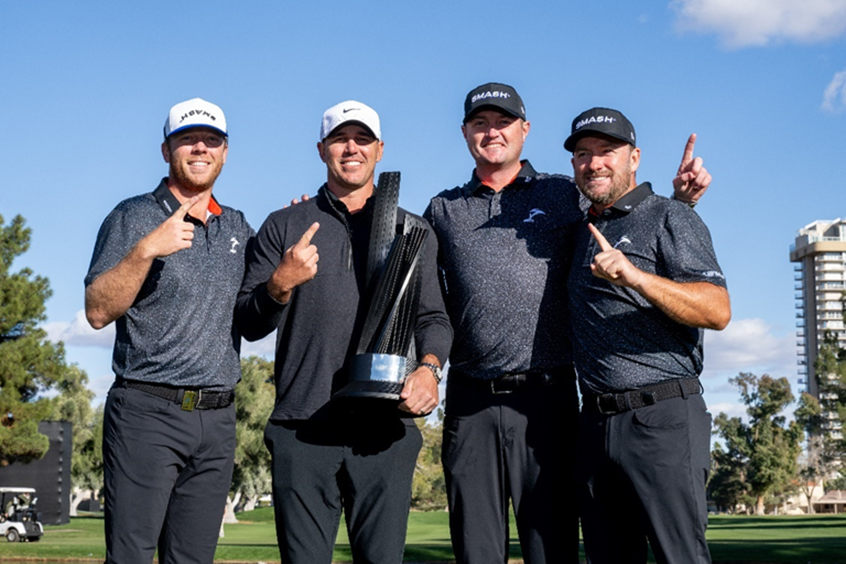 LIV Golf League's SMASH GC team members